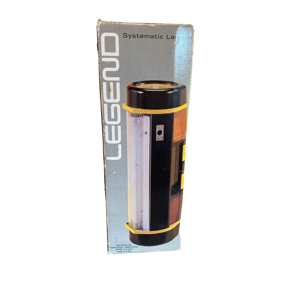 Legend Systematic Lantern Model 2235 With Recharging System & Twin Blinkers